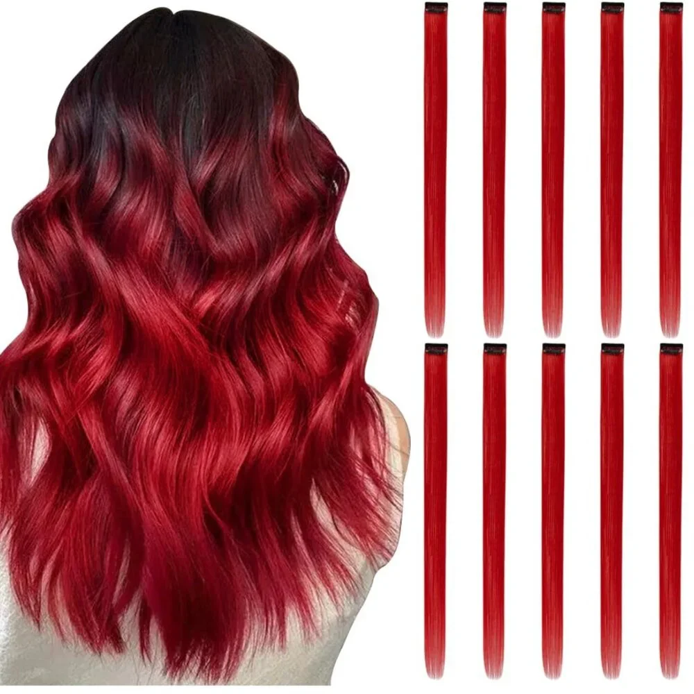 Hair Extensions Clip in 10 Pieces 22 Inch Long